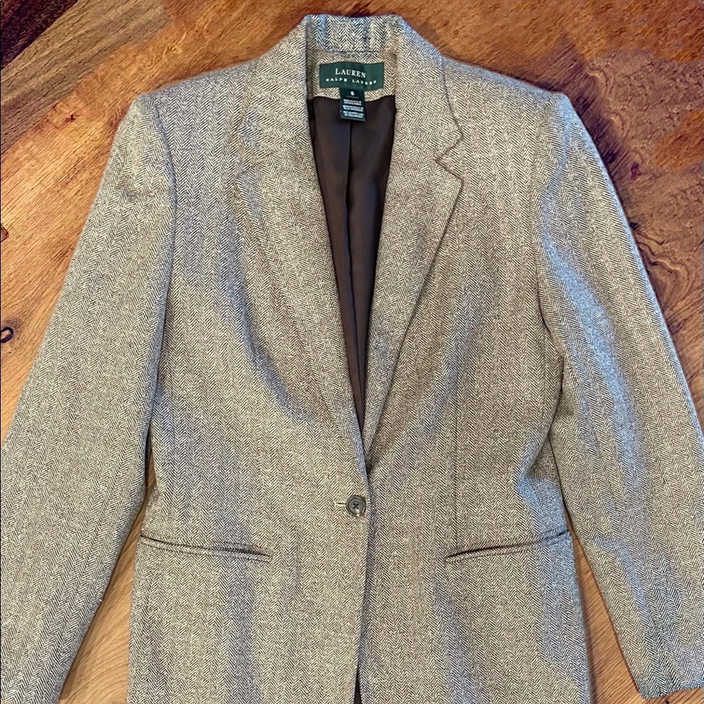 Ralph Lauren Tweed Blazer - 2000s